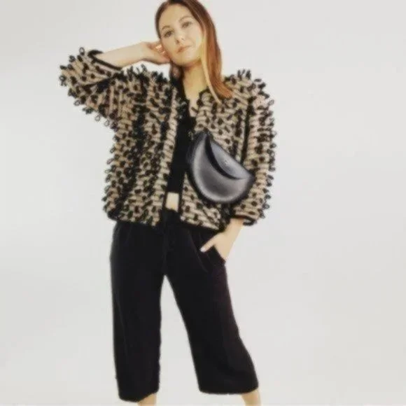 NWT Tonle LAST ONE Black Srey Pov Paperbag Pants - Picture 3 of 5